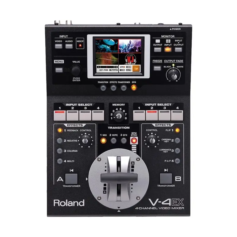 Roland V-4EX Four Channel Digital Video Mixer with Effects