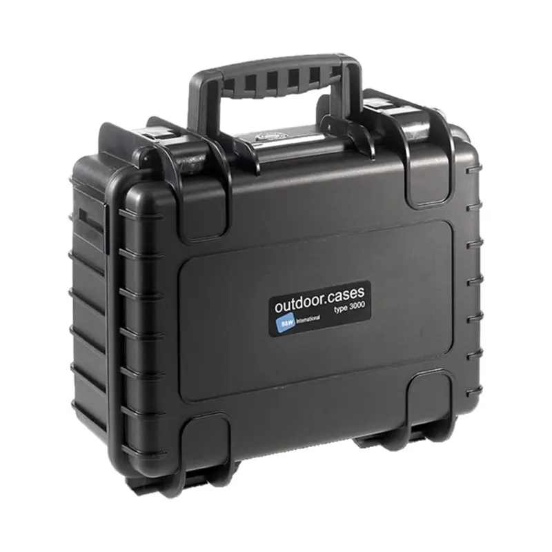 B&W International Type 3000 Outdoor Hard Case with Dividers (Black)
