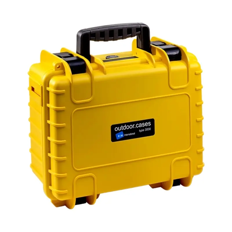B&W International Type 3000 Outdoor Hard Case with Padded Dividers (Yellow)