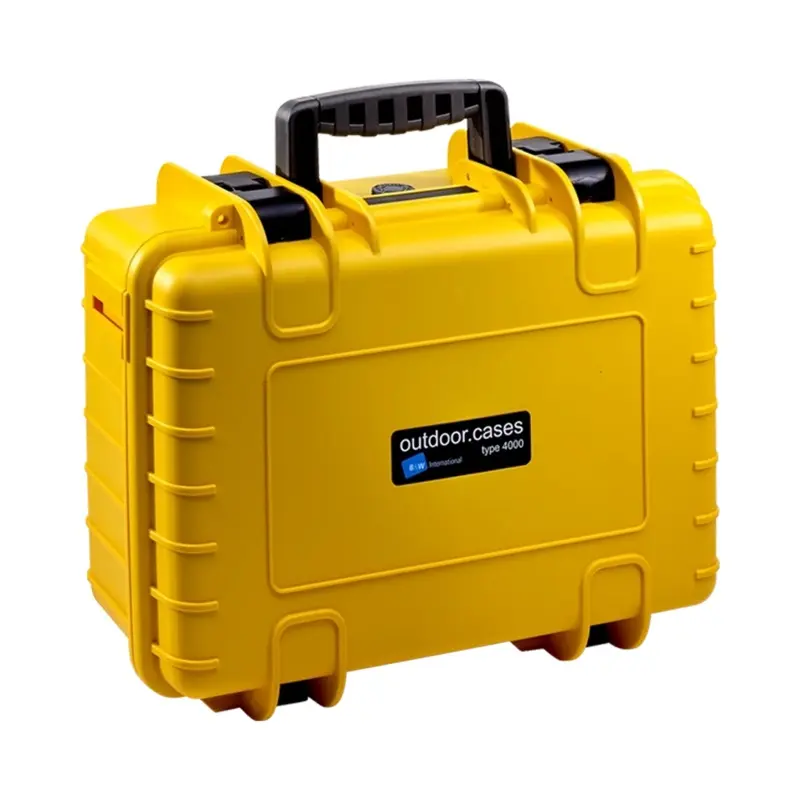 B&W International Type 4000 Outdoor Hard Case with Padded Dividers (Yellow)