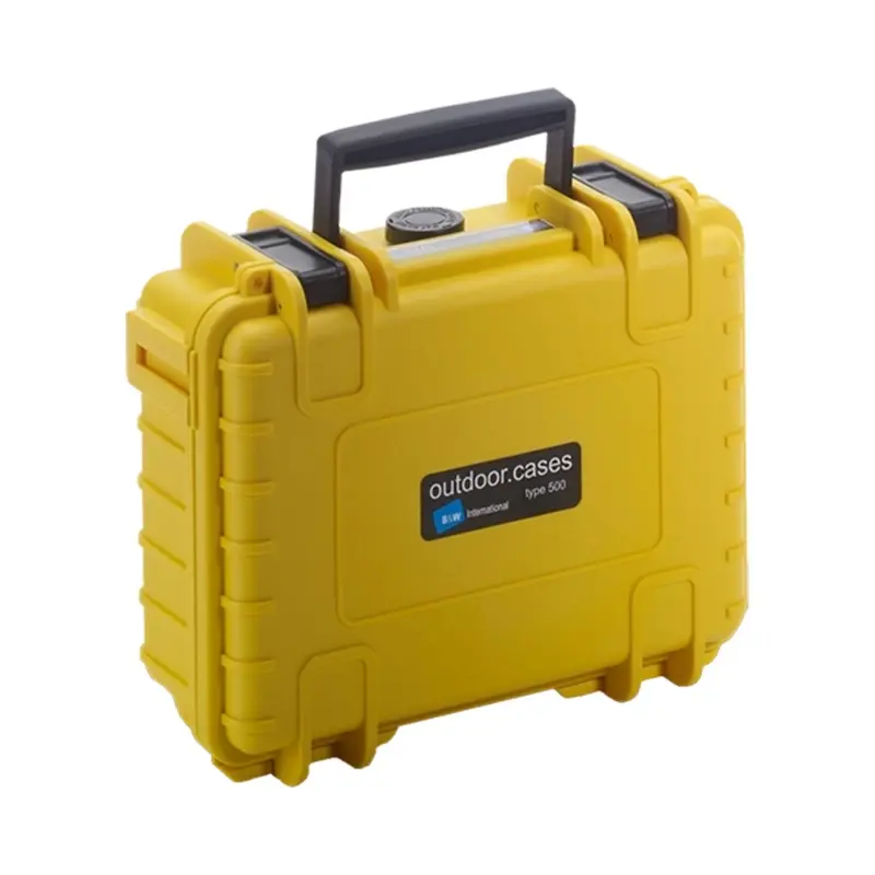B&W International Type 500 Outdoor Hard Case with Foam Insert (Yellow)