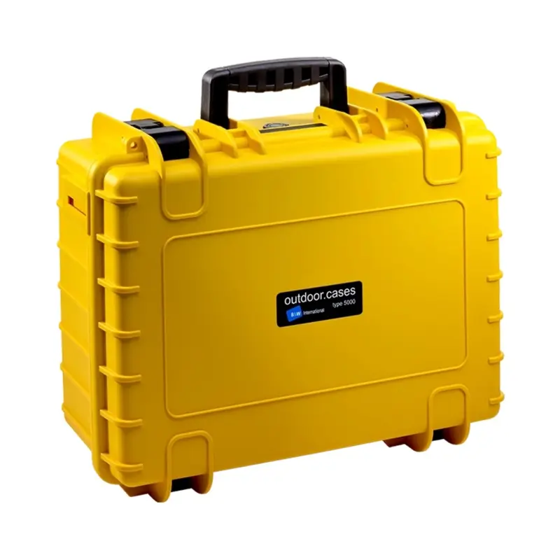 B&W International Type 5000 Outdoor Hard Case with Padded Dividers (Yellow)