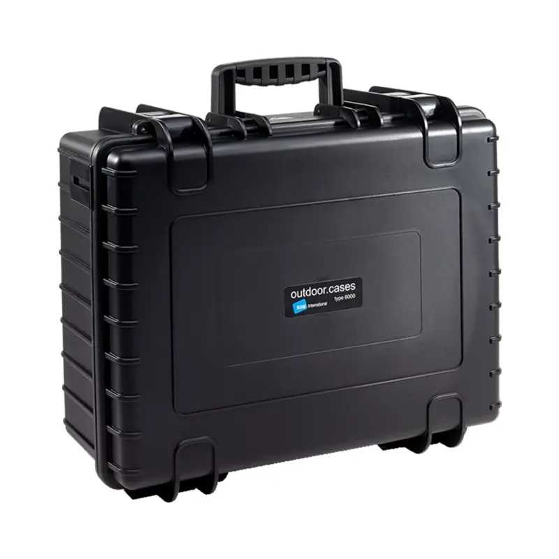 B&W International Type 6000 Outdoor Hard Case with Foam Inserts (Black)