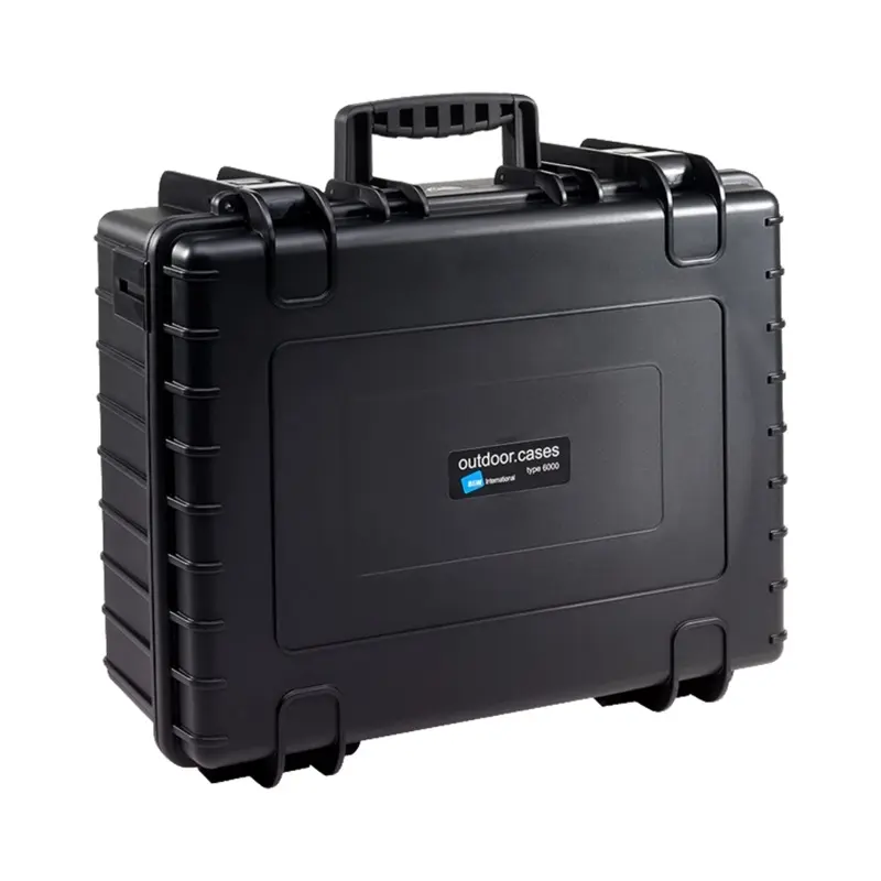 B&W International Type 6000 Outdoor Hard Case with Padded Dividers (Black)