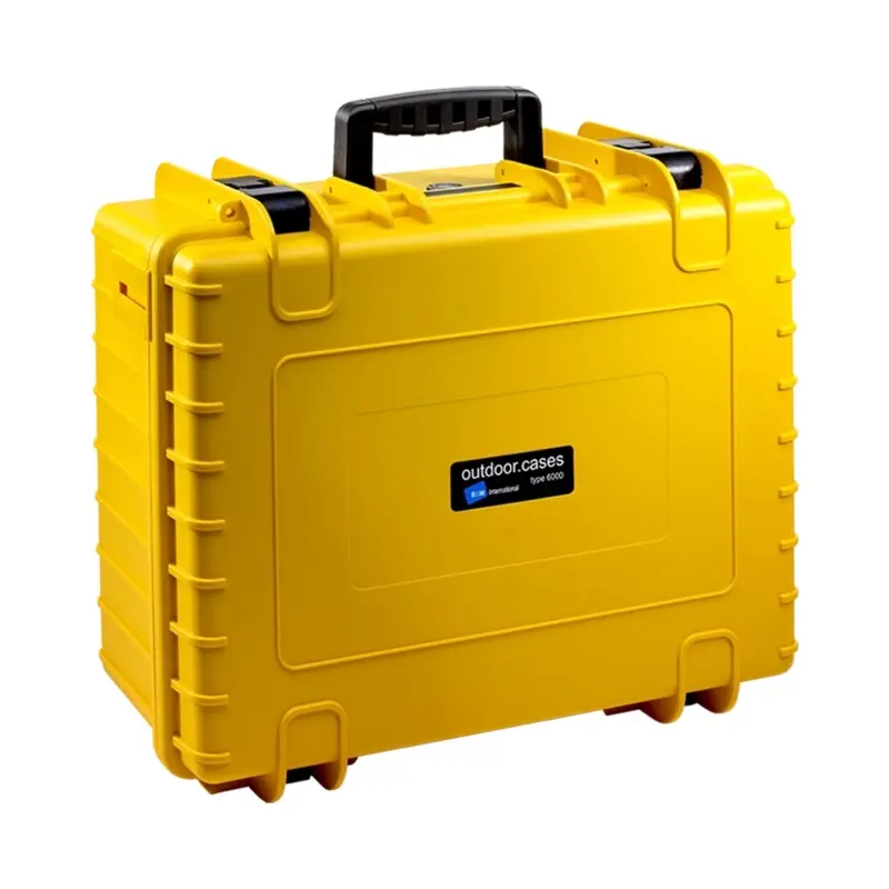 B&W International Type 6000 Outdoor Hard Case with Padded Dividers (Yellow)