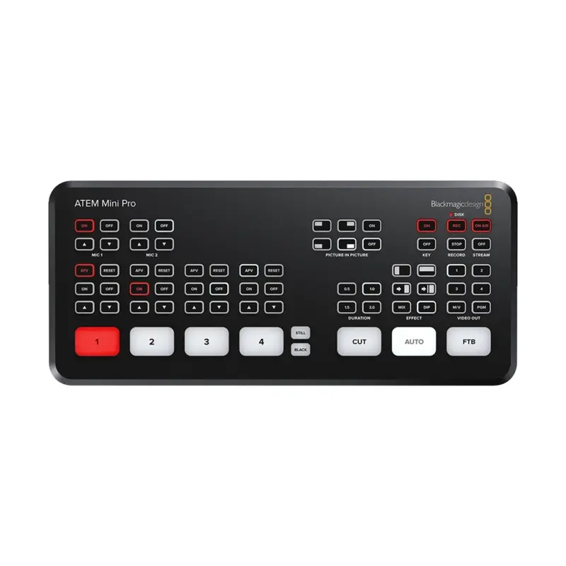 Rental: Blackmagic Design ATEM Mini Pro HDMI Live Stream Switcher