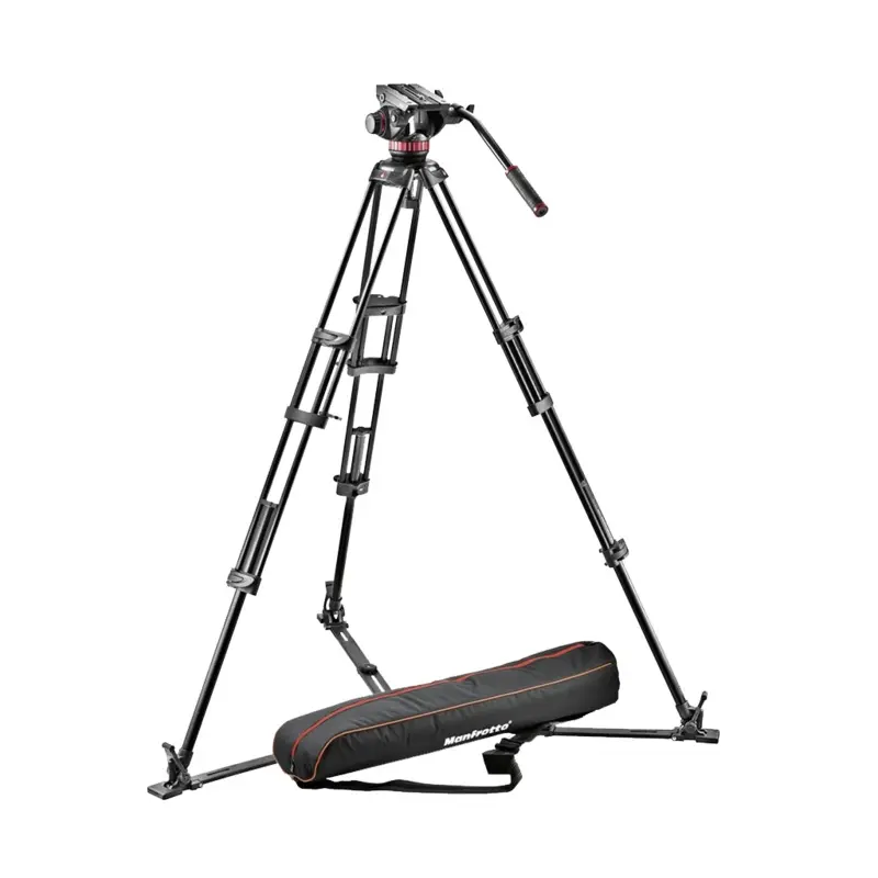 Rental: Manfrotto 546GB Legs with MVH502A Head Video Tripod Kit