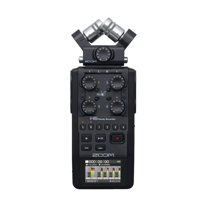 Rental: Zoom H6 Handy Sound Recorder