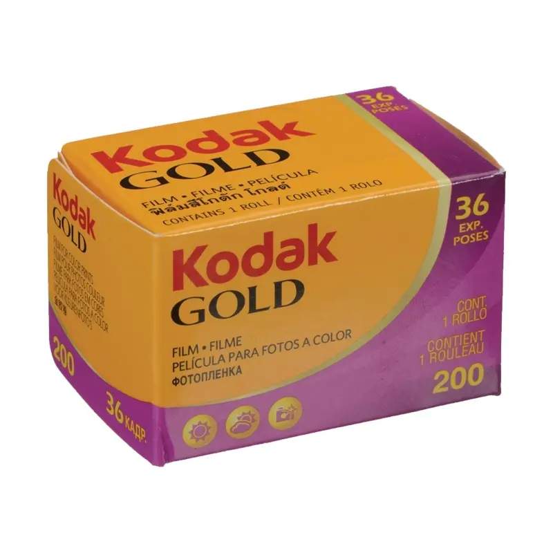 Kodak GOLD 200 Color Negative Film (35mm Roll Film)