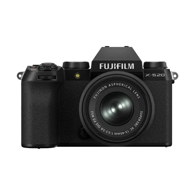 Fujifilm X-S20 Mirrorless Camera with 15-45mm Lens