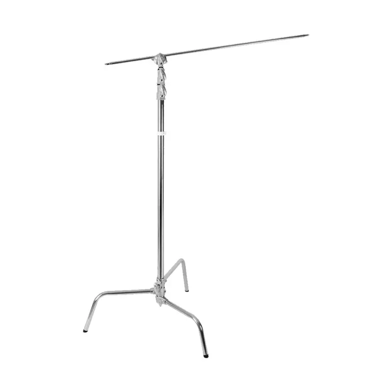 Godox C-Stand 270CS with Arm and Grip Head with Removable Turtle Base (270cm)