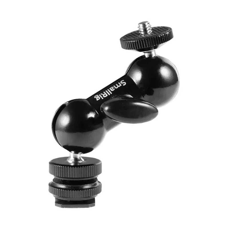 SmallRig Double Ball Head with Cold Shoe and 1/4"-20 Stud