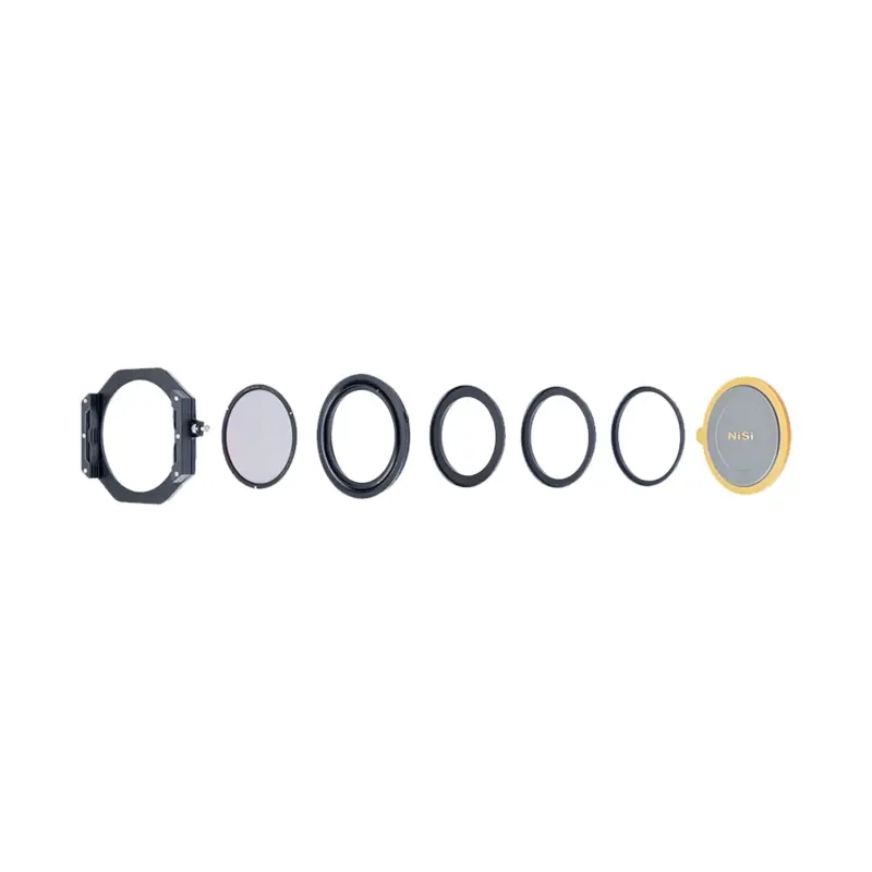 NiSi V7 100mm Filter Holder Kit with True Color NC Circular Polarizer and Lens Cap