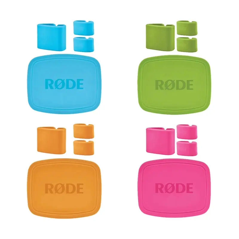 Rode COLORS Color-Coded Caps and Cable Clips for NT-USB Mini Microphones (Set of 4)