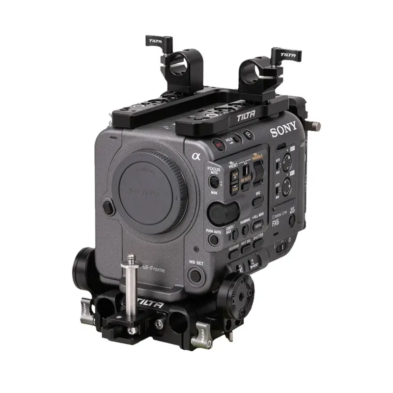 Tilta Camera Cage for Sony FX6 with V-Mount Battery Plate (Advanced Kit)
