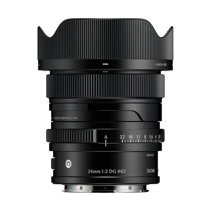 Sigma 24mm f/2 DG Contemporary Lens (L-Mount, Black)