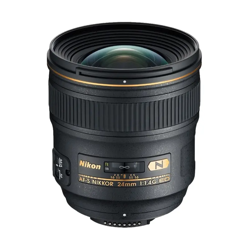 USED Nikon AF-S 24mm f/1.4 G ED Lens - Rating 7/10 (S32329)