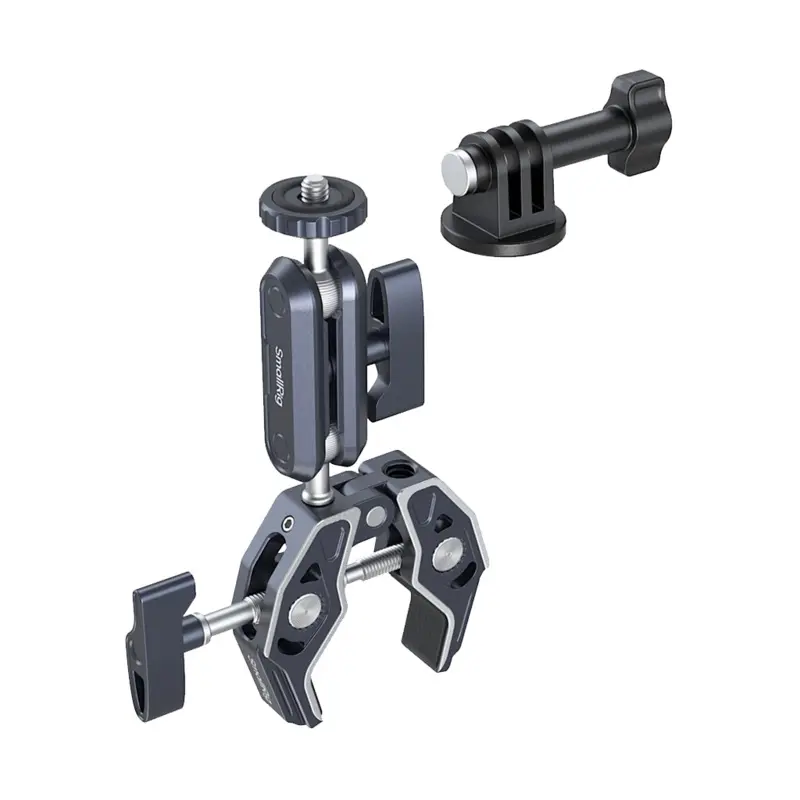 SmallRig Crab-Style Clamp with Ball Head Magic Arm