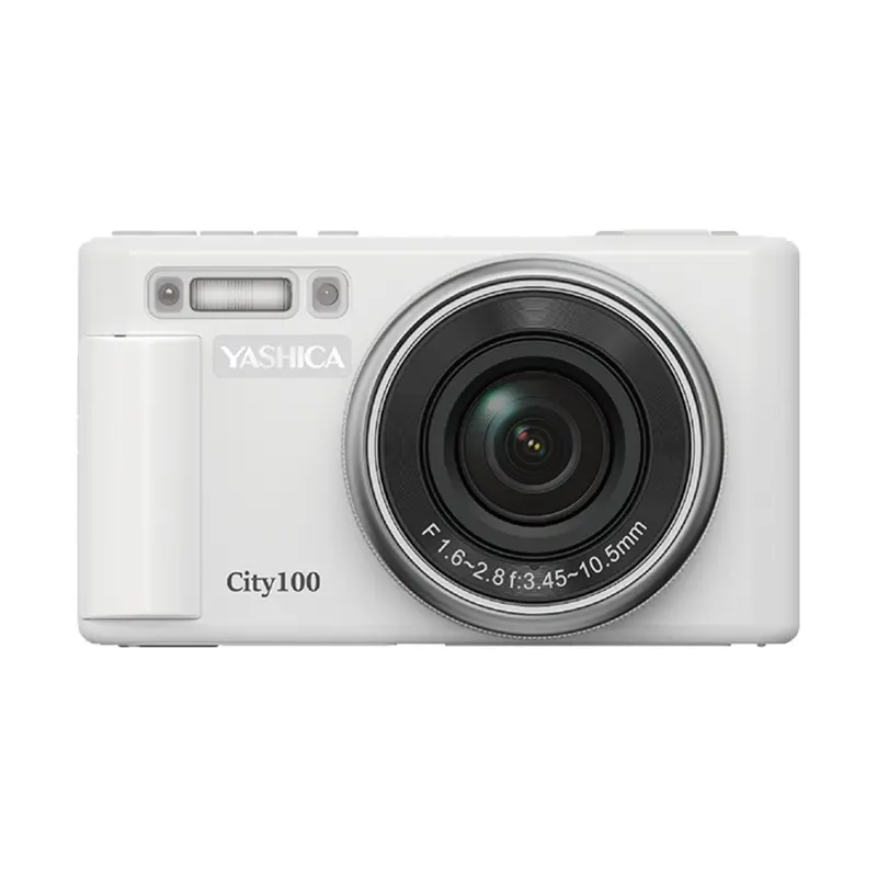 Yashica City 100 Digital Compact Camera (White)