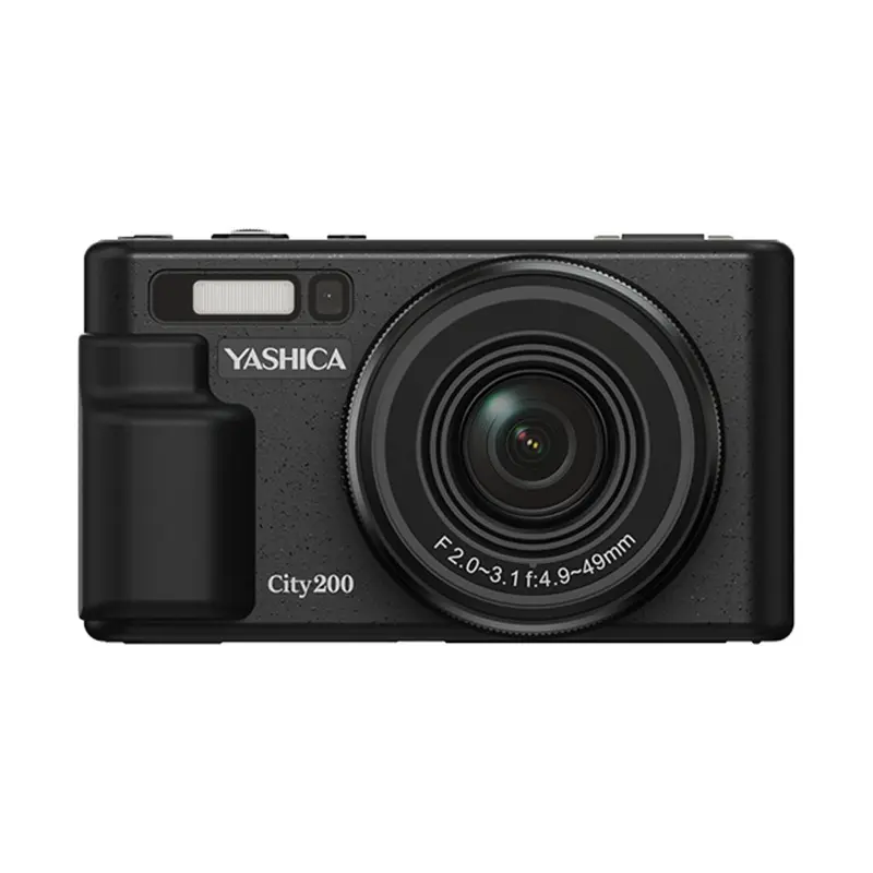 Yashica City 200 Digital Compact Camera (Black)
