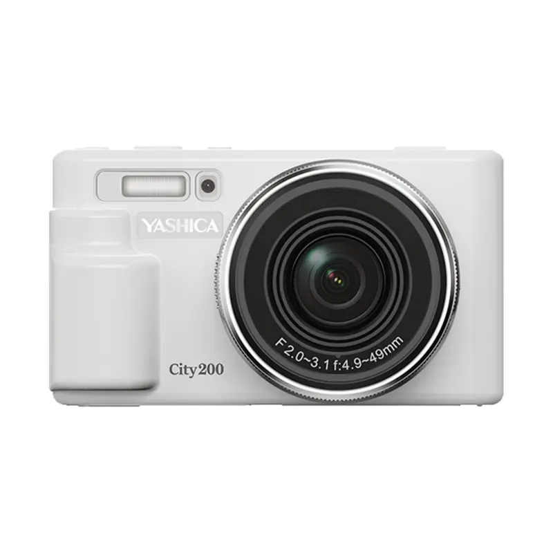 Yashica City 200 Digital Compact Camera (White)