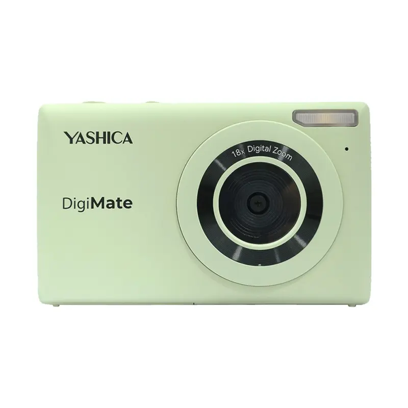 Yashica DigiMate Digital Compact Camera (Mint Green)