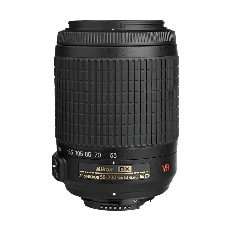 USED Nikon AF-S 55-200mm f/4-5.6G ED DX VR Lens - Rating 6/10 (S45308)
