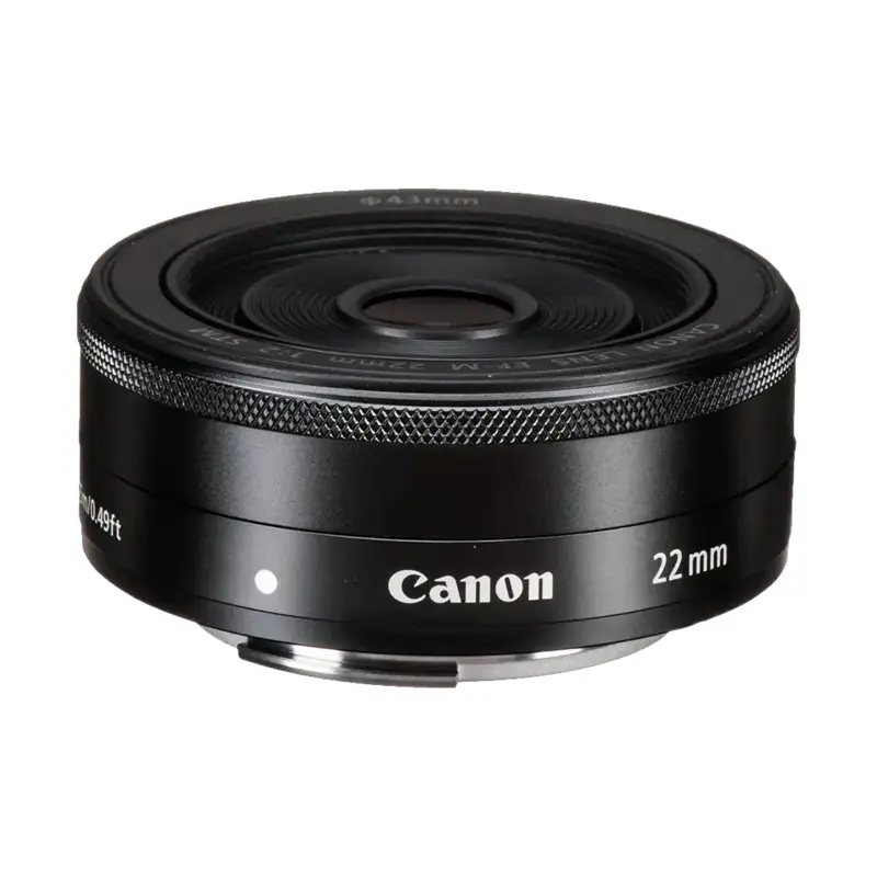 USED-Canon EF-M 22mm f/2 STM Lens, Rating 7 (S43864)