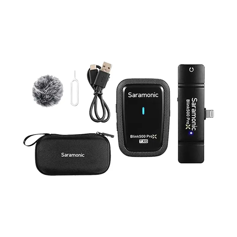Saramonic Blink500 ProX Q3 (TXQ+RXDi) 2.4GHz Dual-Channel Wireless Microphone System