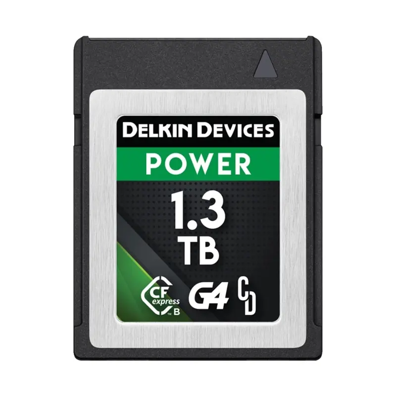 Delkin Devices 1.3TB POWER G4 CFexpress Type B Memory Card