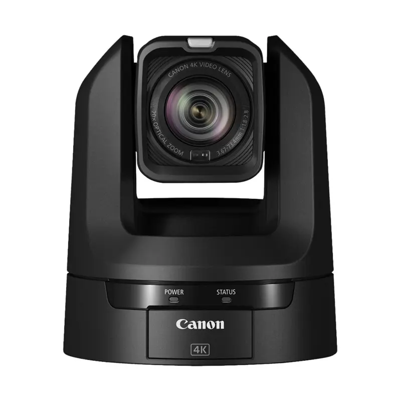 Canon CR-N100 4K NDI PTZ Camera with 20x Zoom (Satin Black)