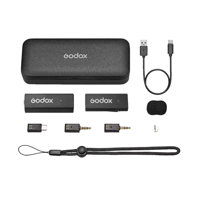 Godox MoveLink Mini UC Wireless Microphone System for Cameras and Mobile Devices