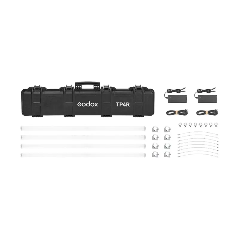 Godox TP4R KNOWLED Pixel RGB LED Tube Light (4', 4-Light Kit)