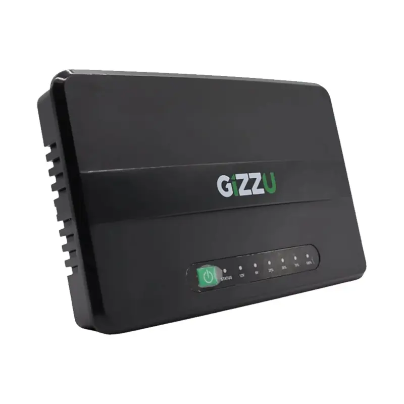 Gizzu Mini DC UPS 30W 32Wh 8800mAh (Black)