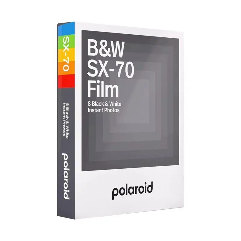 Polaroid Black & White SX-70 Instant Film (8 Exposures)