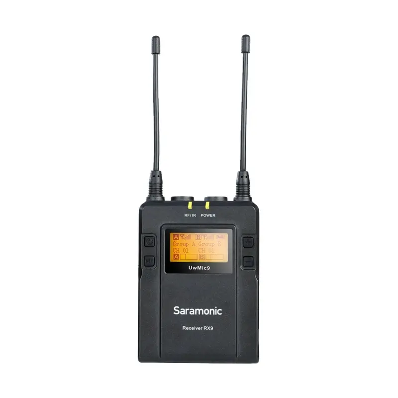 Saramonic UwMic9-RX9 Dual-Channel Camera-Mount Wireless Receiver