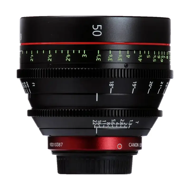 Canon CN-E 50mm T1.3 L Cine Lens (EF Mount)