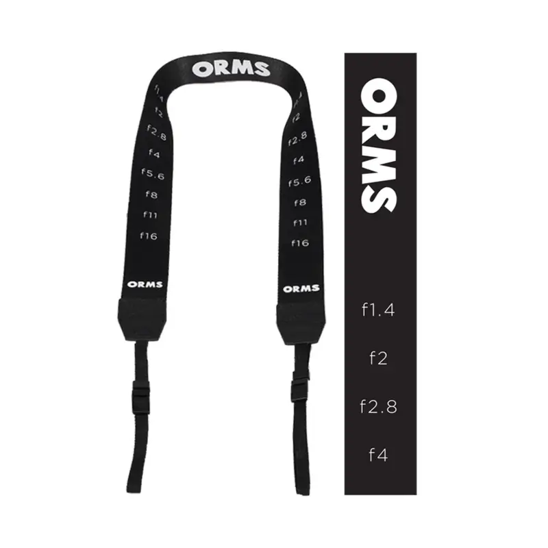 ORMS Camera Strap (F-Stop Numbers)