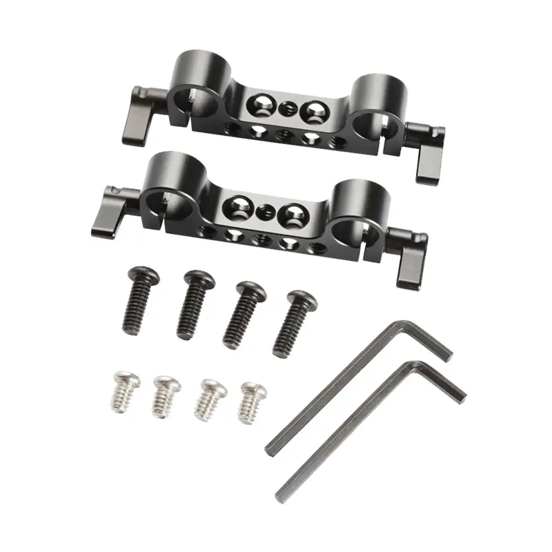 SmallRig Lightweight 15mm Rod Block (2-Pack)
