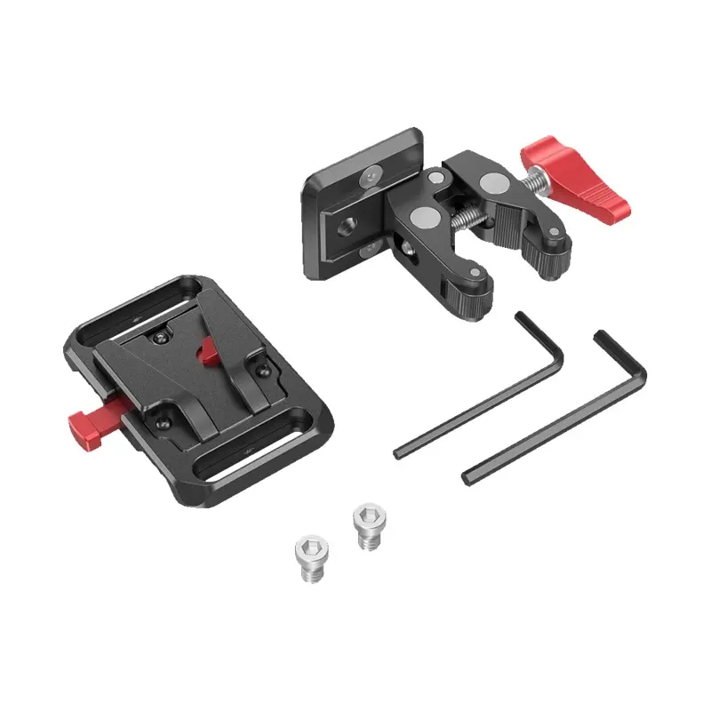 SmallRig Mini V-Lock Battery Plate with Claw-Shaped Clamp