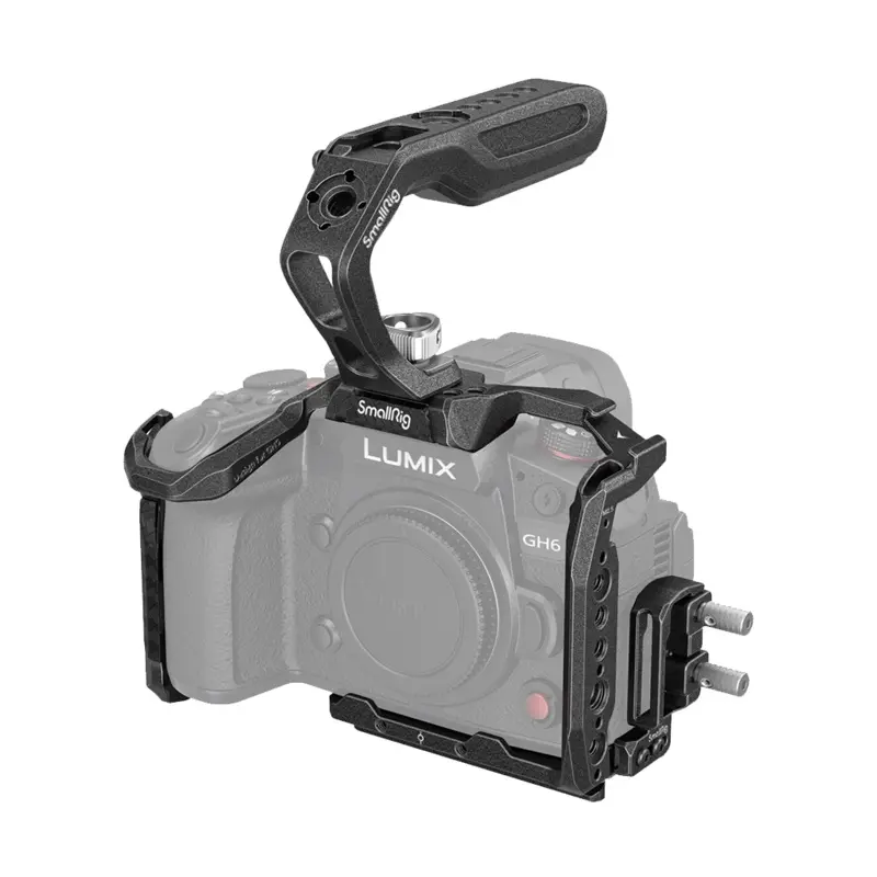 SmallRig "Black Mamba" Series Camera Cage with Top Handle for Panasonic Lumix GH6