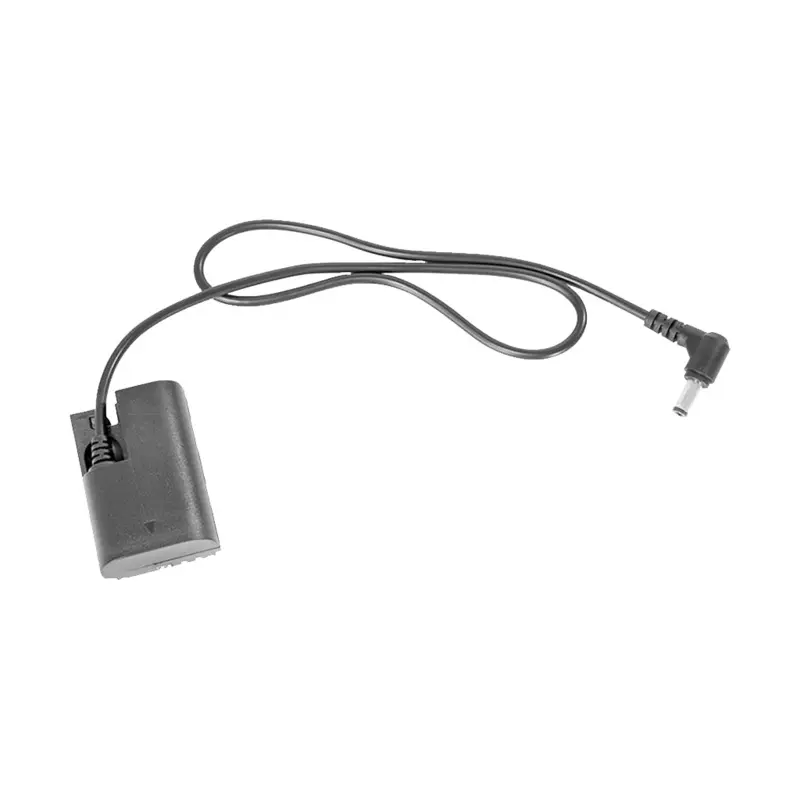 SmallRig 2.1mm DC Barrel to LP-E6 Dummy Battery Power Cable (60cm)