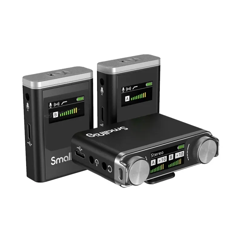SmallRig Forevala W60 2-Person Compact Wireless Microphone System (2.4 GHz)