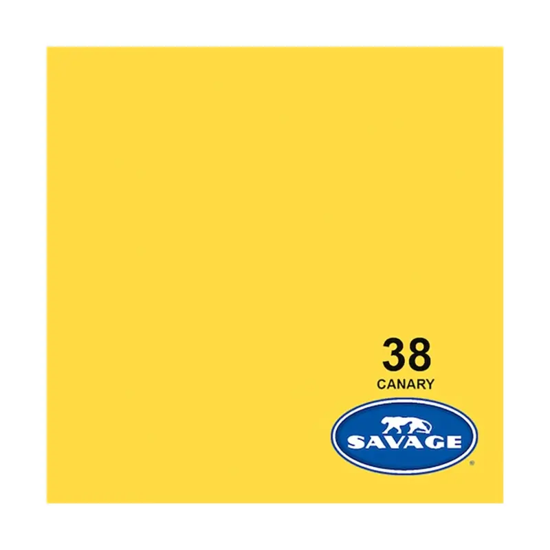 Savage Background Paper Canary 38 (1.35m x 11m)