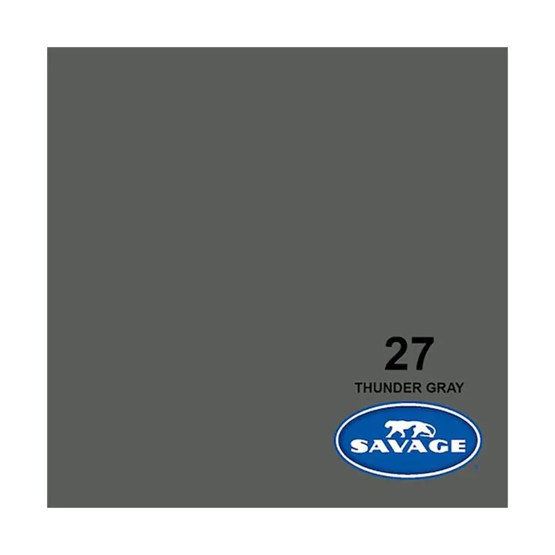 Savage Background Paper Thunder Gray 27 (2.72m x 11m)