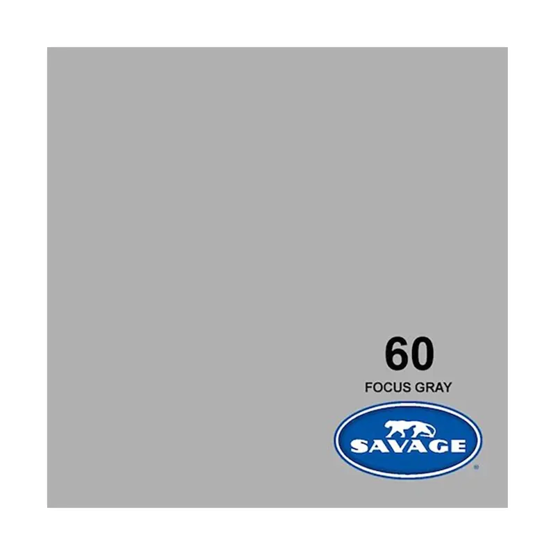 Savage Background Paper Focus Gray 60 (2.72m x 11m)