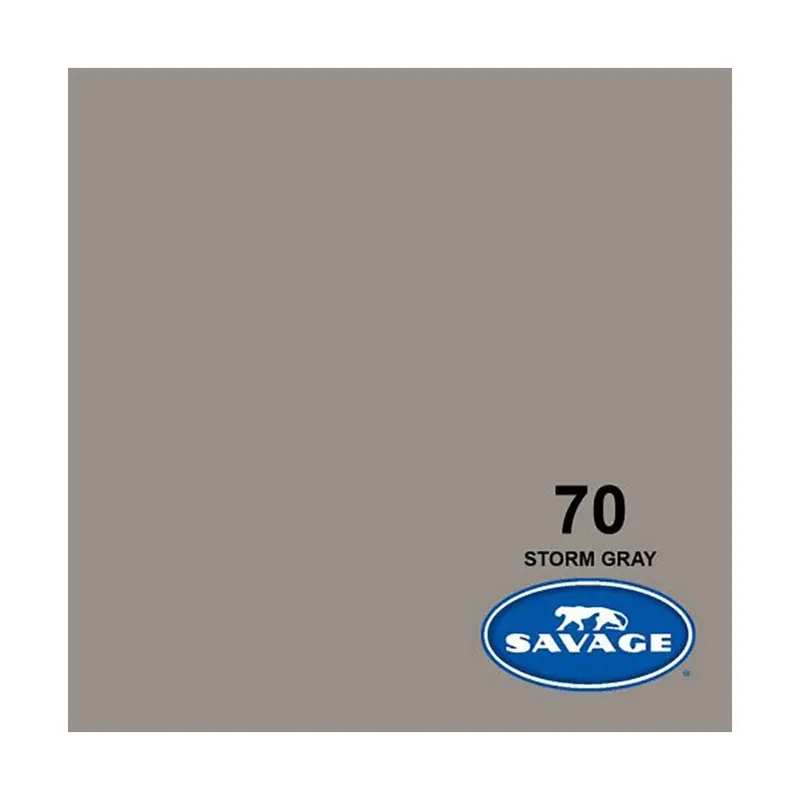 Savage Background Paper Storm Gray 70 (3.56m x 30m)