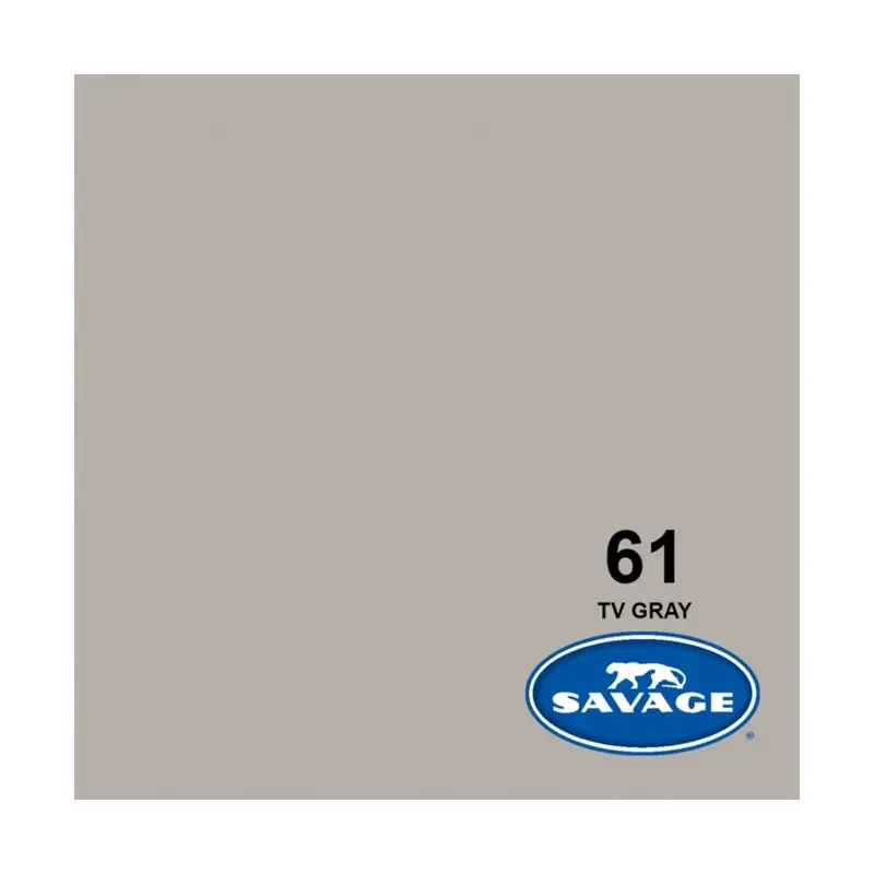 Savage Background Paper TV Gray 61 (2.72m x 11m)