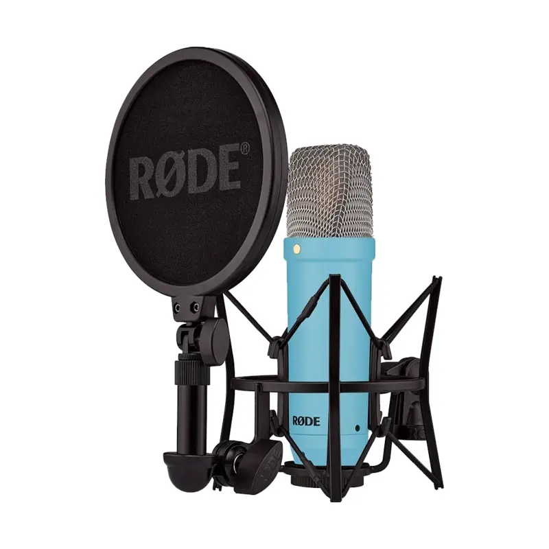 Rode NT1 Signature Series Large-Diaphragm Condenser Microphone (Blue)