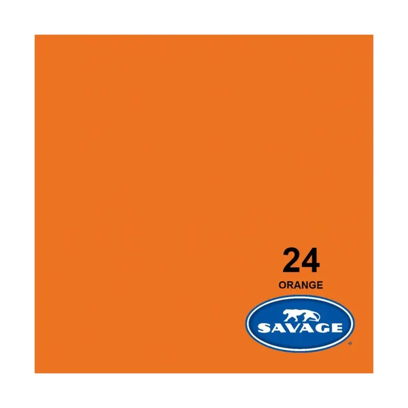 Savage Background Paper Orange 24 (1.35m x 11m)